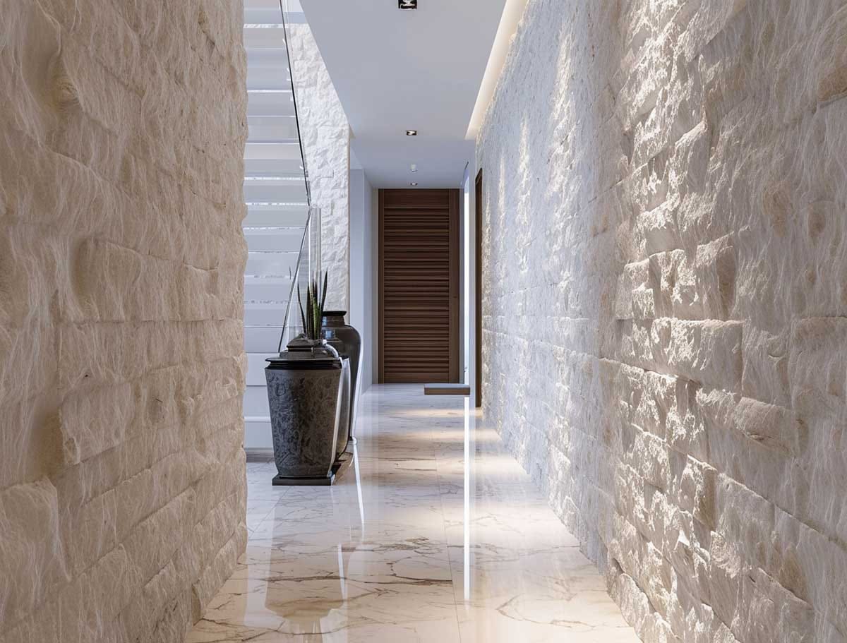 Premium natural stone and marble installation by TIJ Contracting