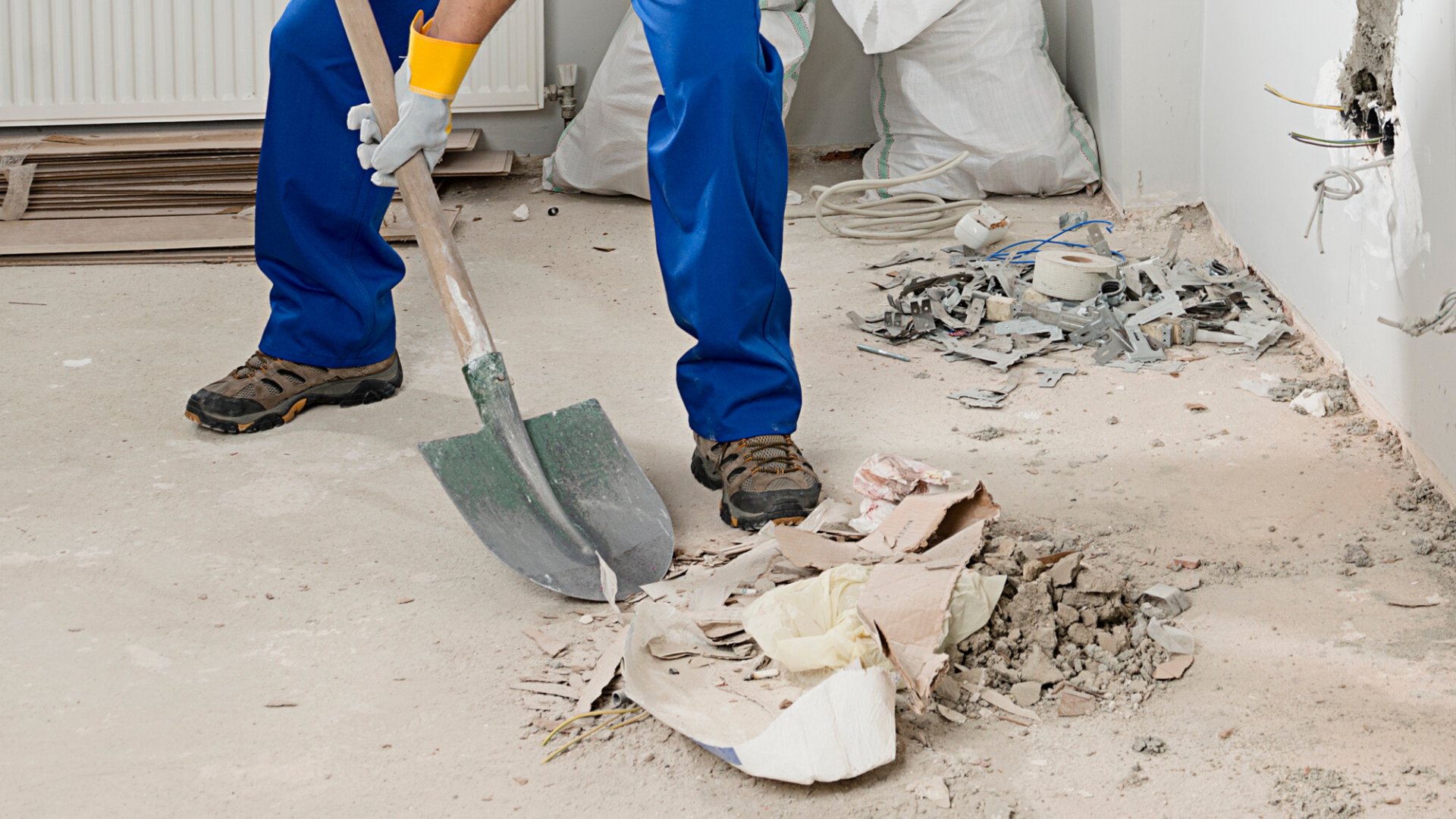 Post-construction cleaning