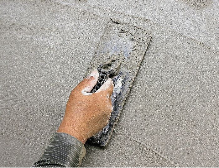 Plaster works